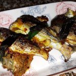 Cá chuồn nướng nén nghệ