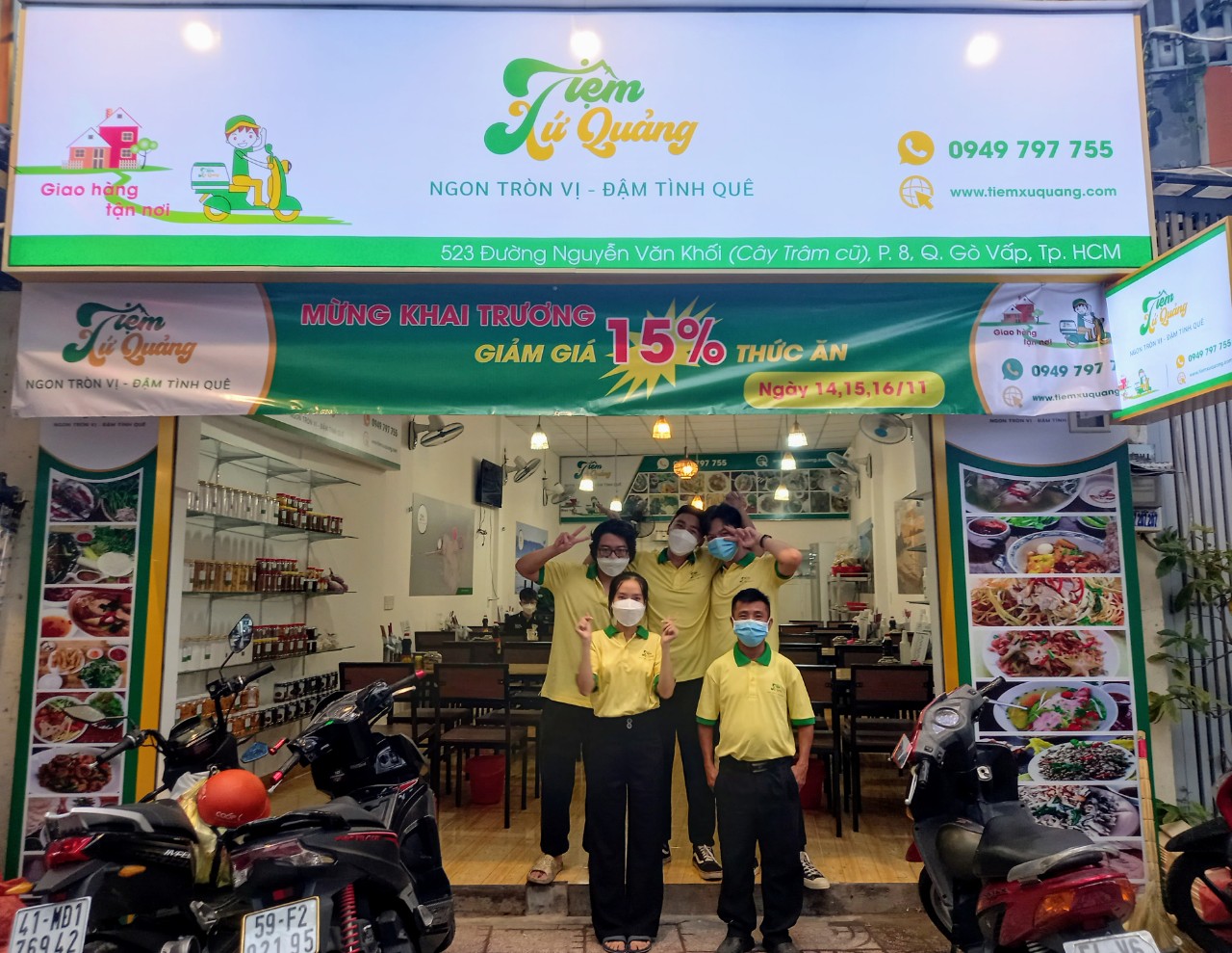 Cửa hàng Tiệm Xứ Quảng tại Gò Vấp, TPHCM